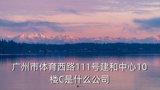 廣州twoway公司，廣州市中山大道西8號16層1602是什么公司啊能查下嗎有廣州的朋