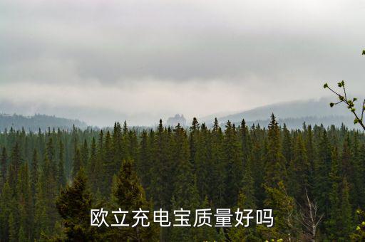 深圳歐力王充電寶質(zhì)量好，歐立充電寶質(zhì)量如何