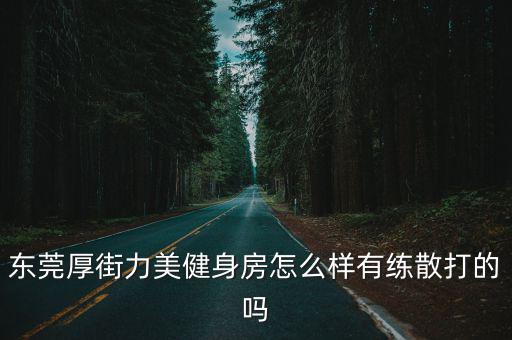 東莞厚街力美健身房怎么樣有練散打的嗎