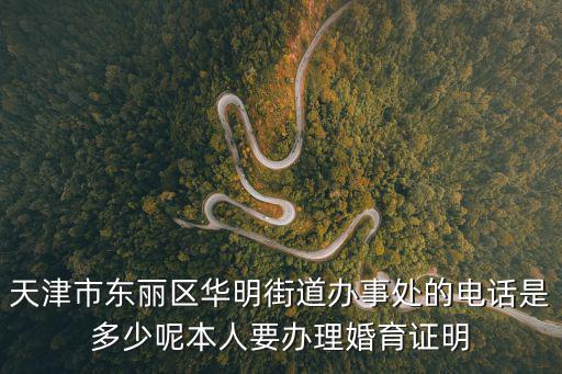 天津市東麗區華新街道管理辦公室，天津東麗區領身份證去哪