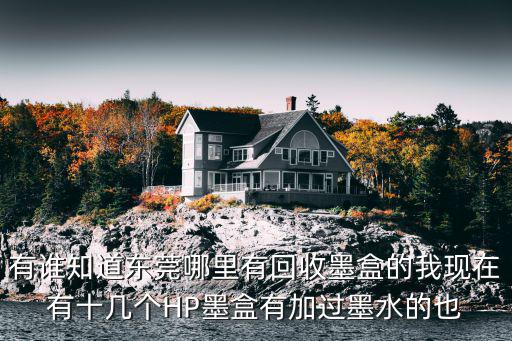 有誰知道東莞哪里有回收墨盒的我現在有十幾個HP墨盒有加過墨水的也