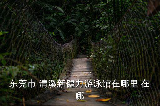 東莞市 清溪新健力游泳館在哪里 在哪