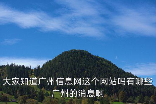 廣州安全信息網網址，怎么才能找到廣州信息網
