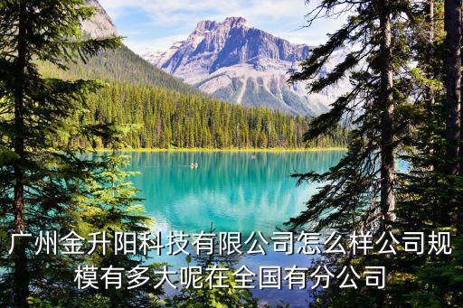 廣州金升陽科技有限公司怎么樣公司規模有多大呢在全國有分公司