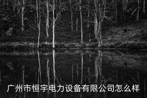 廣州恒宇電子科技有限公司，恒宇電能科技有限公司工作環境怎么樣