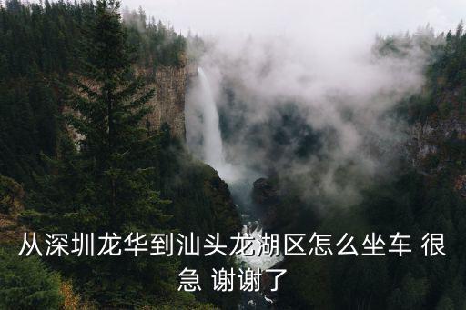 從深圳龍華到汕頭龍湖區(qū)怎么坐車(chē) 很急 謝謝了
