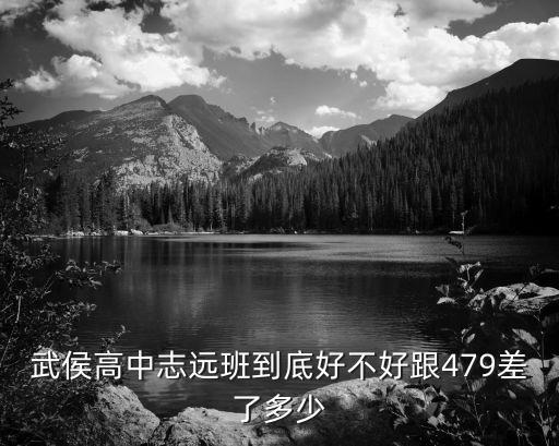 成都市武侯高中志遠(yuǎn)班怎么樣，武侯高中志遠(yuǎn)班