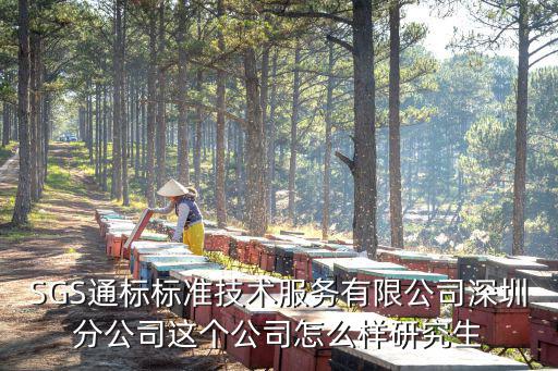 SGS通標標準技術服務有限公司深圳分公司這個公司怎么樣研究生