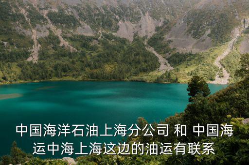 上海市中海油站點，中海地產(chǎn)上海分公司地址