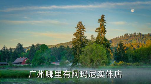 廣州哪里有阿瑪尼實體店