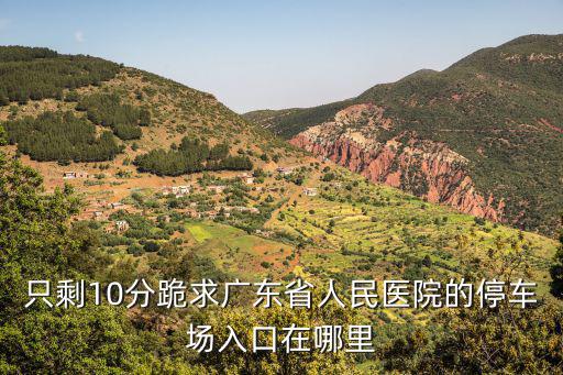 只剩10分跪求廣東省人民醫院的停車場入口在哪里