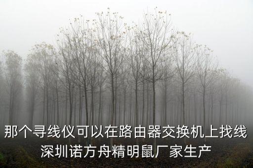 那個尋線儀可以在路由器交換機上找線深圳諾方舟精明鼠廠家生產(chǎn)