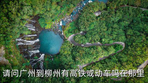 請問廣州到柳州有高鐵或動車嗎在那里