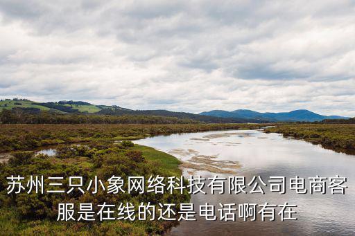 蘇州三只小象網(wǎng)絡科技有限公司電商客服是在線的還是電話啊有在