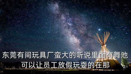 東莞有哪些是額溫槍的廠，東莞有間玩具廠蠻大的聽(tīng)說(shuō)里面有舞池可以讓員工放假玩耍的在那