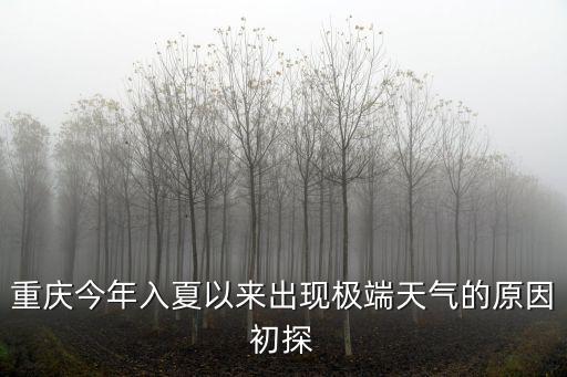 重慶市2017年8月高溫日數(shù)，重慶78月天氣怎么樣