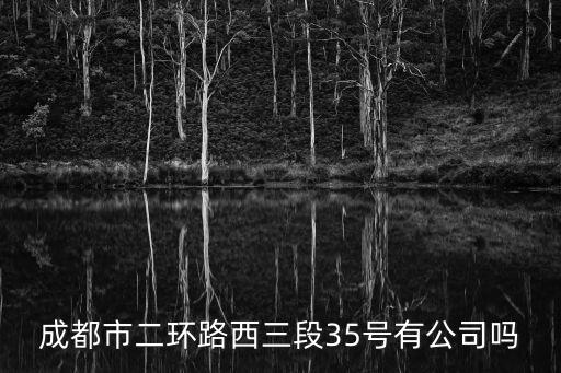 成都市二環路西三段35號有公司嗎