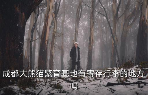 成都市熊貓谷在哪里，成都大熊貓繁育基地有寄存行李的地方嗎