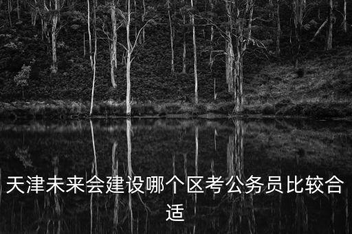 天津未來會建設哪個區考公務員比較合適