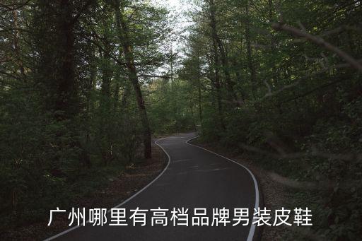 廣州哪里有高檔品牌男裝皮鞋