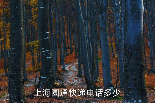 上海市內派送的電話，上海圓通快遞電話多少