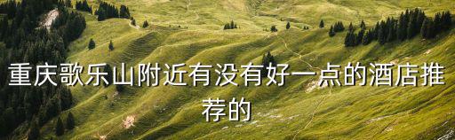 重慶市字水中學(xué)附近的酒店，重慶有什么好的酒店可以推薦
