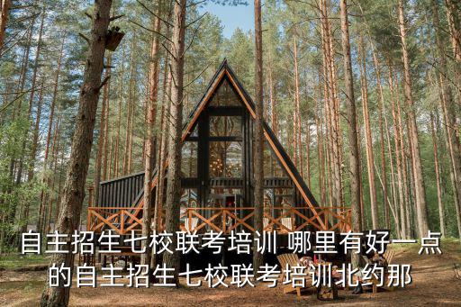 自主招生七校聯(lián)考培訓(xùn) 哪里有好一點(diǎn)的自主招生七校聯(lián)考培訓(xùn)北約那
