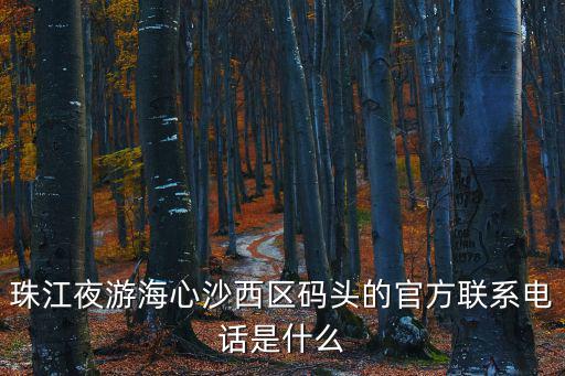 廣州海沁沙碼頭，廣州有哪些客運(yùn)碼頭