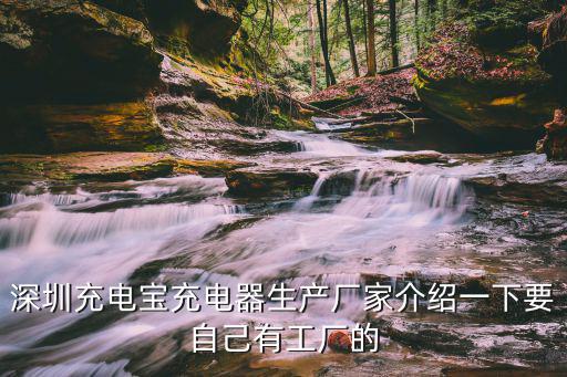 深圳充電寶工廠，深圳充電寶充電器生產(chǎn)廠家介紹一下要自己有工廠的