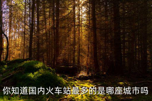 重慶市是全國最多的火車站嗎，你知道國內(nèi)火車站最多的是哪座城市嗎