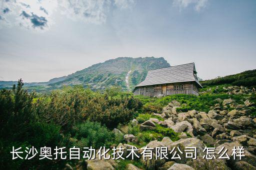 長沙奧托自動化技術有限公司 怎么樣