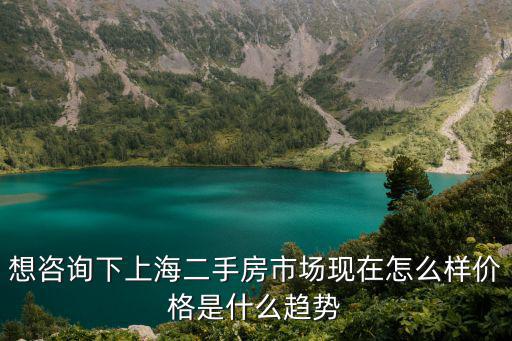 想咨詢下上海二手房市場現在怎么樣價格是什么趨勢