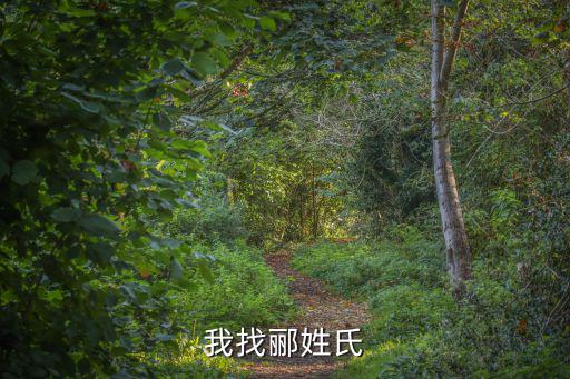 我找酈姓氏