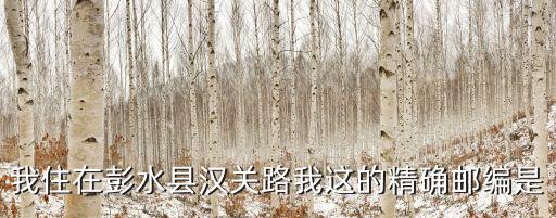 重慶市彭水縣梅子埡鎮郵政編碼，彭水的郵箱是多少