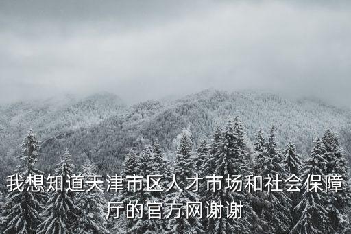 天津市人力資源和社會保障局官，天津市人力資源和社會保障局和天津市人事局是什么關系