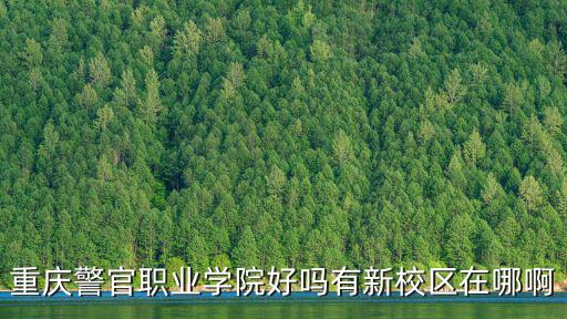 重慶警官職業(yè)學(xué)院好嗎有新校區(qū)在哪啊
