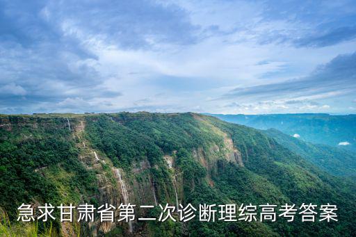 2019成都市二診考試理綜答案，高分求成都二診語文答案