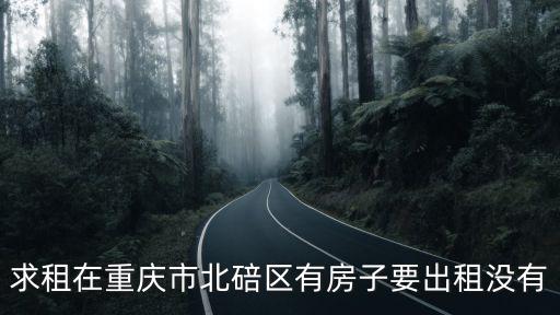 重慶市北碚區臨時租房網，求租在重慶市北碚區有房子要出租沒有