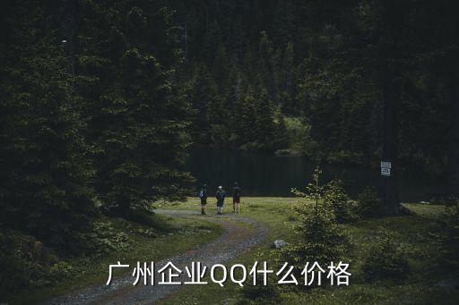 廣州企業QQ什么價格