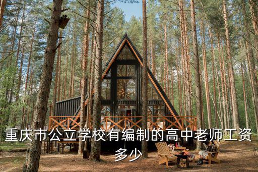 重慶市在編老師工資是多少錢一個月，重慶市公立學校有編制的高中老師工資多少