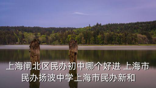 上海閘北區民辦初中哪個好進 上海市民辦揚波中學上海市民辦新和