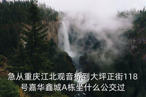 重慶市渝中區嘉華鑫城商務樓，大坪羅森店在什么地方