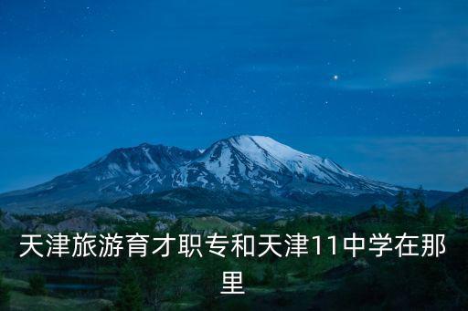 天津旅游育才職專和天津11中學在那里