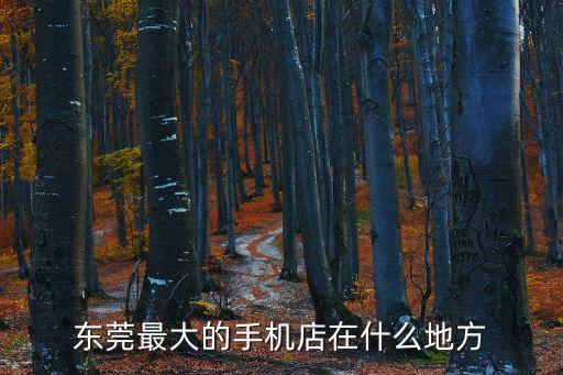 東莞最大的營業廳在哪，東莞大嶺山教育路的中國電信營業廳詳細地址在哪里