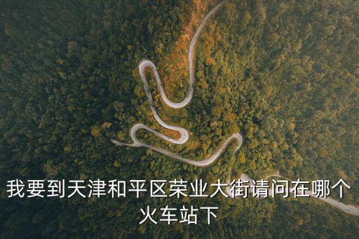 我要到天津和平區(qū)榮業(yè)大街請(qǐng)問(wèn)在哪個(gè)火車(chē)站下