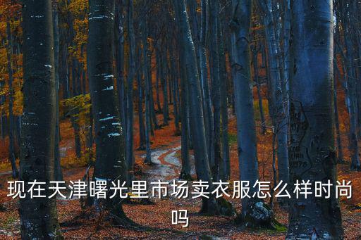 現(xiàn)在天津曙光里市場賣衣服怎么樣時尚嗎