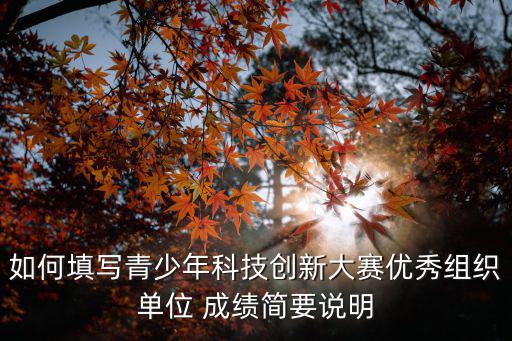 第34屆天津市青少年科技創新大賽，青少年科技創新大賽