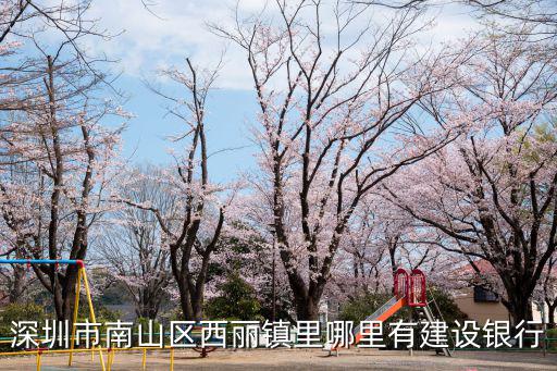 深圳市南山區(qū)西麗鎮(zhèn)里哪里有建設(shè)銀行