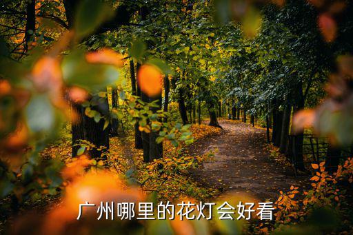廣州哪里的花燈會好看