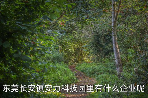 東莞長安巨力公司，東莞長安鎮(zhèn)安力科技園里有什么企業(yè)呢